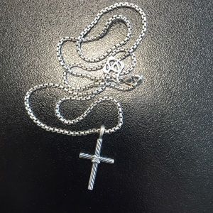 David Yurman Cable Classics Cross with Diamond
